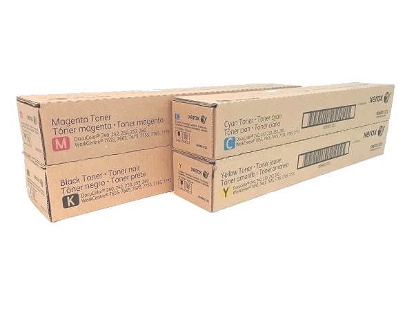 Xerox WorkCentre 6R1219--->6R1222 Complete Toner Set