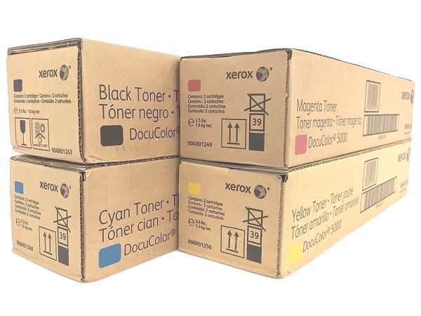 Xerox Docucolor 5000 Complete Toner Set