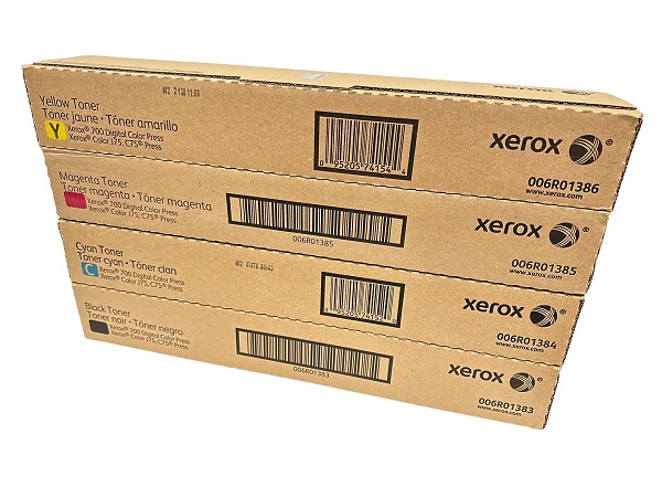 Xerox 700 Digital Color Press Complete Toner Set