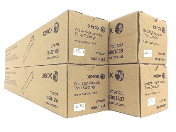 Xerox Phaser 7500 Toner Cartridge Set