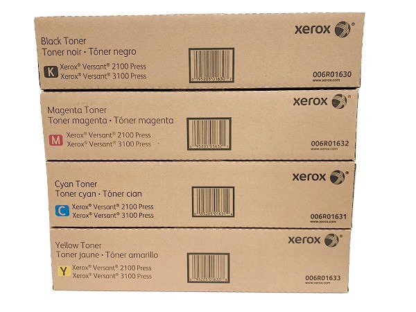 Xerox Versant 2100 / 3100 / 4100 Complete Toner Set