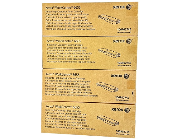 Xerox WorkCentre 6655 Complete Toner Set